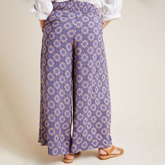 Anthropologie Terrace Floral Pants - Picture 2 of 5